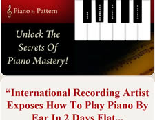 Piano by Pattern website