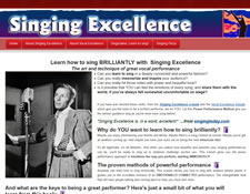 Singing Excellence website