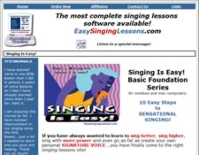 Singing Is Easy website