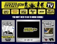 Music Master Pro website